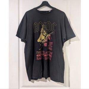 NWT Retro Brand AC/DC T-Shirt Back in Black Palladium 1980 | Made in USA